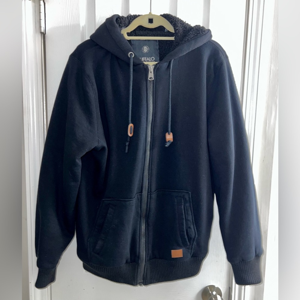 Buffalo David Bitton Black Hoodie Jacket